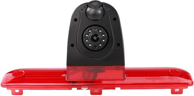 Derde remlicht achteruitrijcamera voor Fiat Ducato Met Dubbele Lens | 2006 t/m 2021 | Cartronix | HD Beeld & Nachtzicht | Waterproof | 170 Graden zicht
