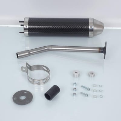 Silencieux d échappement GIANNELLI pour moto HM 50 CRE Baja 2012 34694HF Neuf