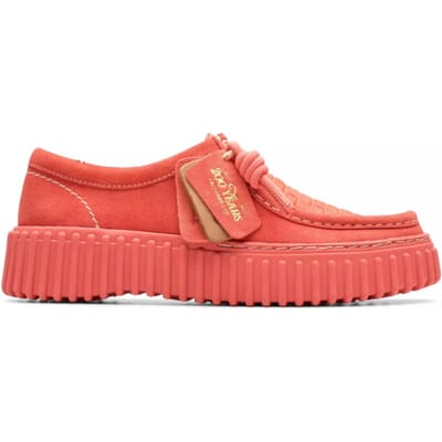 Clarks Torhill Bee - dames veterschoen - Rood - maat 38 (EU) 5 (UK)