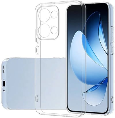 Transparant Dun TPU Hoesje Geschikt voor Oppo Reno 13 | Back Cover | Lichtgewicht | Ultra Dun | Flexibel | Zacht | Doorzichtig