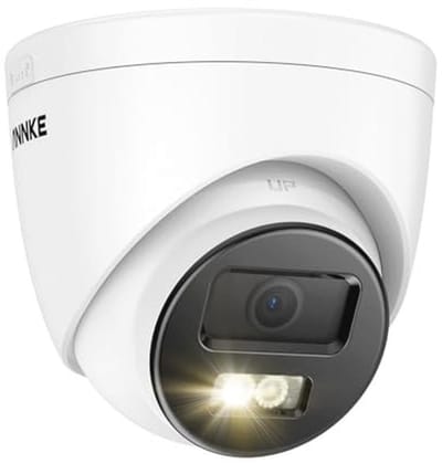 3K PoE Buiten Bewakingscamera met Nachtzicht, Bewegingsdetectie en Micro SD Slot