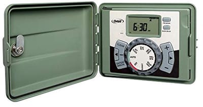 Sproeier met Kantelpaneel en Timer voor 4 Stations - Grijs