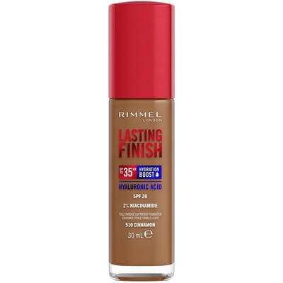 Rimmel Lasting Finish 35Hr Foundation 30 ml (Verschillende Tinten) - 510 Cinnamon