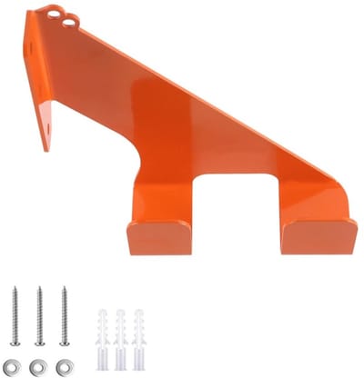 Dailygoods- Kettingzaaghouder Stevige koolstofstaal - Gereedschapswand - Garage-organisatie - Ruimtebesparende organizer - Eenvoudig te installeren - 450 g gewicht - Gereedschapsrek