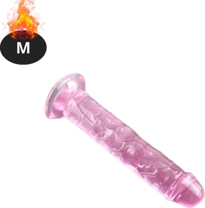 Nivard Dildo - Anaal - Met Zuignap - Siliconen - Sex Toys - Voor Mannen & Vrouwen - Voor Koppels - Couples - Roze - M