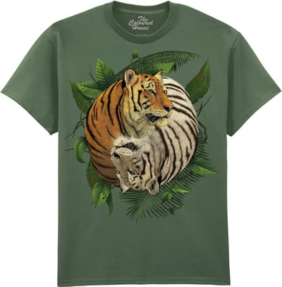Tijger Yin Yang The Coloured House T-shirt M