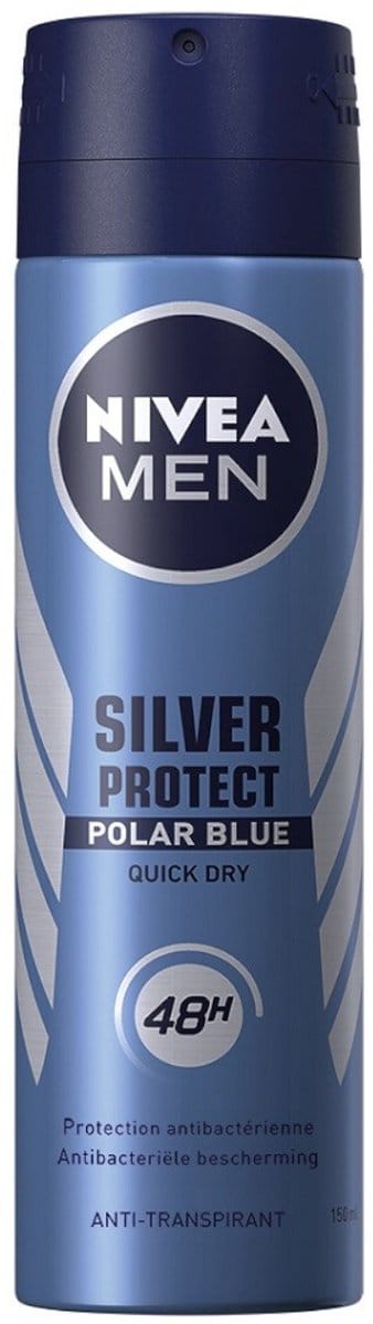 Nivea Men - Deodorant - Spray - Silver Protect Polar Blue - 150ml