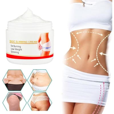 Crème Anti-Cellulite, brûle les graisses, crème amincissante pour les cuisses, les jambes, l'abdomen, les bras et les fesses beige