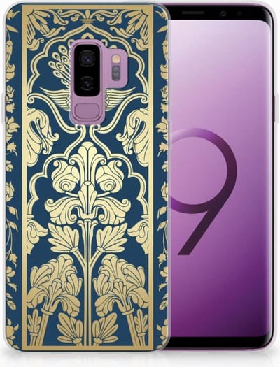 Samsung Galaxy S9 Plus TPU Case Beige Flowers