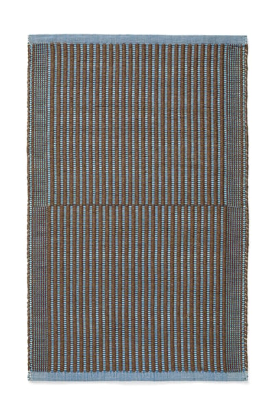 HAY Tapis Mat Deurmat - chestnut&blue