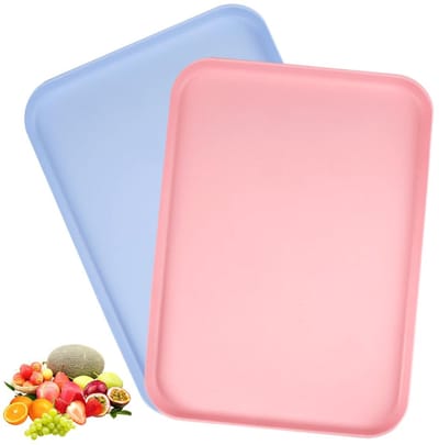 Dailygoods- Dienblad Antislip - Rechthoekig - Klein - Dienbladen - Keuken - 1 Stuk - Serveerblad