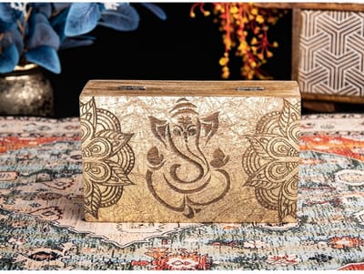 Ganesha houten box
