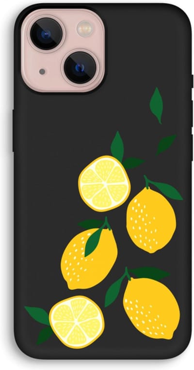 Case Company® - Hoesje geschikt voor iPhone 13 mini hoesje - You're my lemon - Biologisch Afbreekbaar Telefoonhoesje - Bescherming alle Kanten en Schermrand