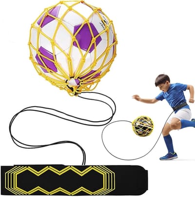 Voetbal Kick Trainer - Bal Oefenhulp - Trapvaardigheid Verbeteren - Instelbaar voor Niveaus - Single Attribute - Meerkleurig