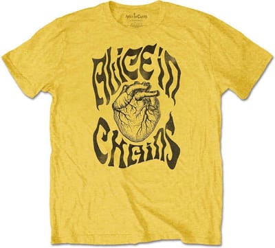 Alice In Chains - Transplant Heren T-shirt - 2XL - Geel
