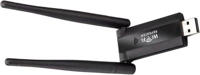 WiFi Versterker - Internet Repeater - Signaal Uitbreiden - Universele USB Interface - 12 x 6 x 3 cm - Zwart
