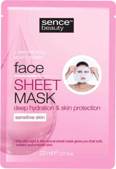 Sence Gezichtsmasker Tencel - 6 x - Voordeelverpakking