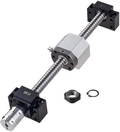 Kogelomloopspindel SFU1605 1500 mm met lineaire geleiding, BK12/BF12-ondersteuning en DSG16H behuizing voor CNC-toepassingen