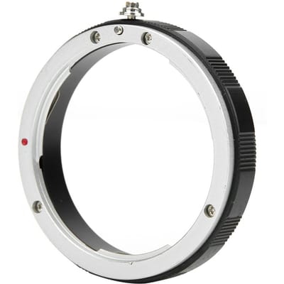 Lensadapterring voor Canon EOS vatting SLR-lens naar voor M60*0.75 schroefdraadinterface