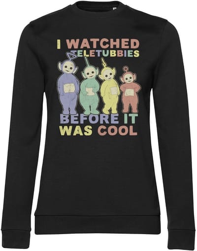Teletubbies Dames I Watched Before It, een cool meisjesachtig sweatshirt CPLG-53-TTUB001-H59-8