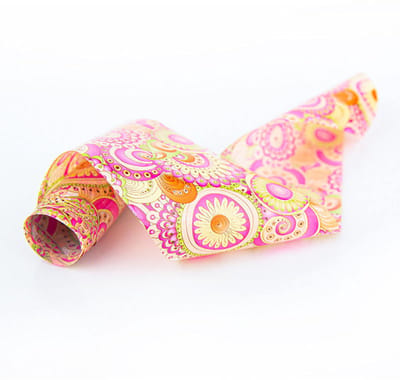 DRM Transferfolie Nageldecoratie 100cm. Retro Paisley #3