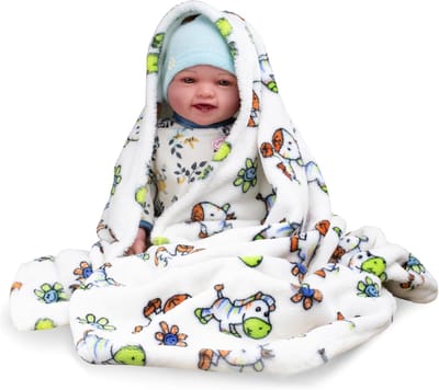 Zachte Babydeken Fleece 70x100 cm - Ideaal voor Wandelwagen, Kinderwagen en Box