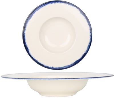 Kütahya Porselen Pastabord - Azure - Porselein - 27 cm (400cc) - set van 2