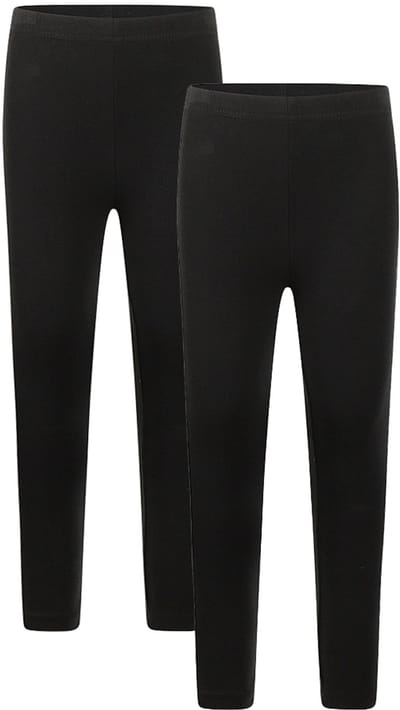 Koko Noko Meisjes 2-Pack Leggings - Zwart