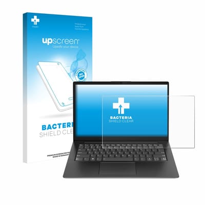 upscreen - Screenprotector voor Lenovo V14 Gen 5 - Folie Beschermfolie transparant antibacterieel