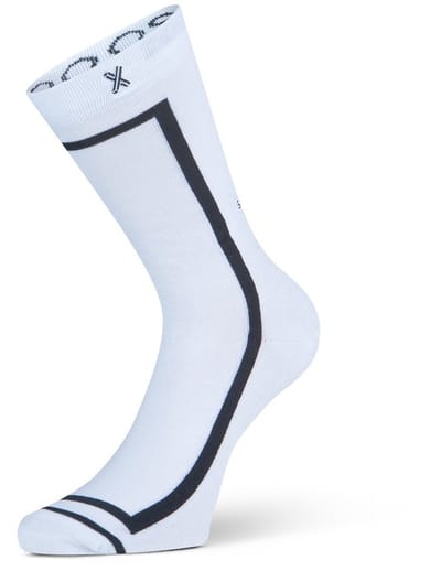 XPOOOS - Bali Dames bamboe Sokken - Badstof zool - 1-Pack - Maat 35/38 - Wit