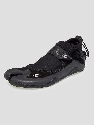 Rip Curl Reefer 1.5mm Split Toe Surf Schoenen zwart