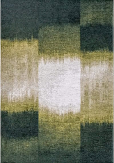 Wasbaar Binnen & Buiten Vloerkleed - 140 x 140 cm - Louis De Poortere Sendai Forest Mood - Laagpolig Tapijt - Gerecycled PET - Made in Belgium - Circulair