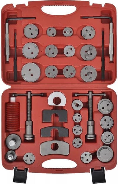 Remklauw terugstel demontage set (35-delig)
