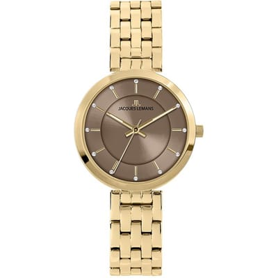 Jacques Lemans - 1-2211F - Polshorloge - Dames - Kwarts - Milano