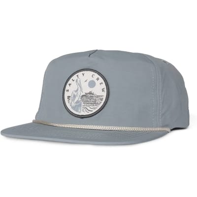 Salty Crew Stake Out 5 Panel Pet Grijs