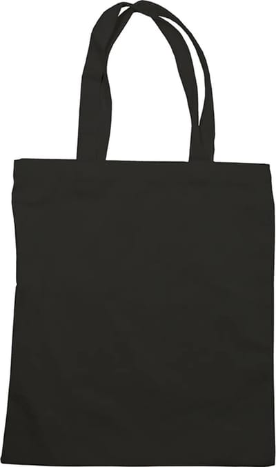 Aladine draagtas textiel zwart 39x34 cm - creatieve tote bag.