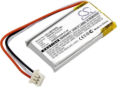 Vervangende Accu - Reserve Batterij - Apparaat Energie - 37 Volt 180mAh - 067Wh