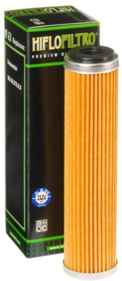 Filtre à huile Hiflofiltro pour Moto Beta 400 RR Enduro 4T Après 2010 HF631 Neuf