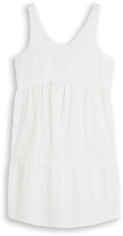 Tom Tailor - Minijurk met broderie - Maat 176 - White