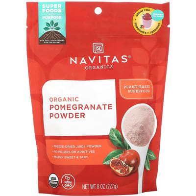 Navitas Organics, Biologisch, Granaatappelpoeder, 8 oz (227 gr)