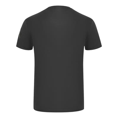 Aquascutum London Brand Logo Black T-Shirt