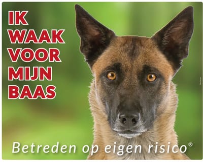 Mechelaar Waakbord - Ik waak voor mijn baas