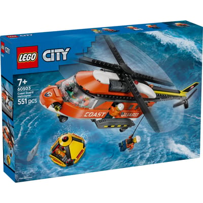 LEGO City Coast Guard Helicopter Toy Building Set 60503