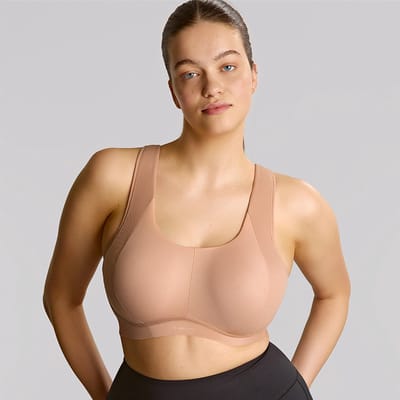 Panache - Sculptresse Thrive Niet Voorgevormde Sport BH - Dusty Rose - 80G