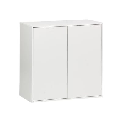 sweeek - Decoratieve opbergmodule houtdecor 2 deuren 70cm - kompo