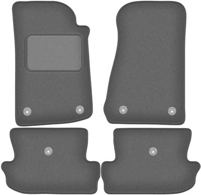 Grafiet automatten voor: Jeep Wrangler JL 2-deurs (2017-)