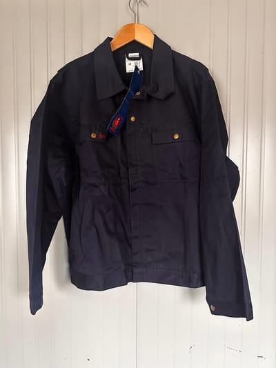 Mascot ongevoerde werkjas werkjack kiel | Marineblauw | maat 62
