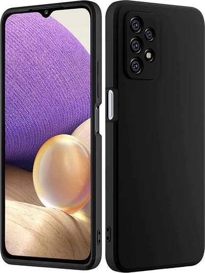 TrendyBescherming - Hoesje zwart - Hoesje Case Back Cover - Black - Geschikt voor Samsung A32 4G