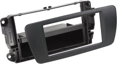2-DIN paneel Seat Ibiza 2008 -> 2017 nit zwart