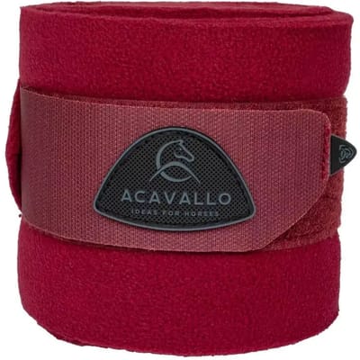 Elastisch verband voor paard fleece Acavallo (x2)